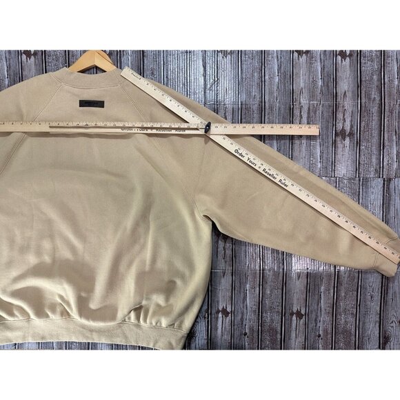 Essentials Fear of God Fog Oversized Sweatshirt size XL color brown - Picture 7 of 7